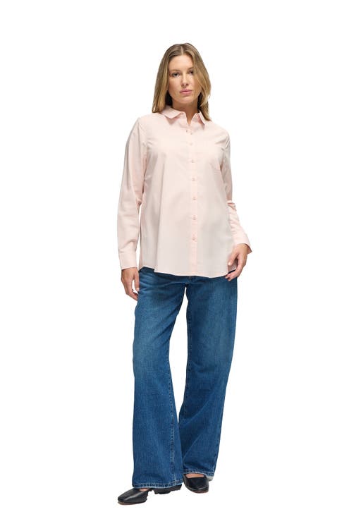 Maternity Poplin Button Down