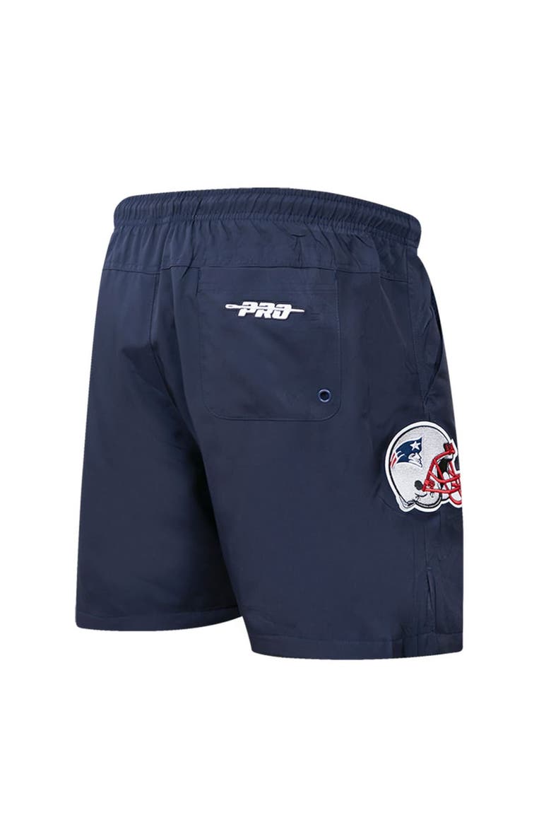 Men's Pro Standard Navy New England Patriots Woven Shorts, Alternate, color, Navy