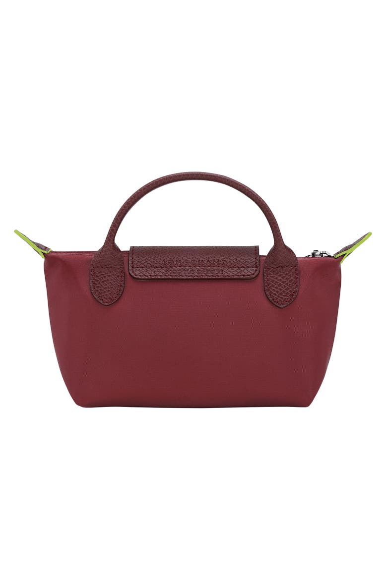 Le Pliage Recycled Canvas Cosmetics Case, Alternate, color, POMEGRANATE