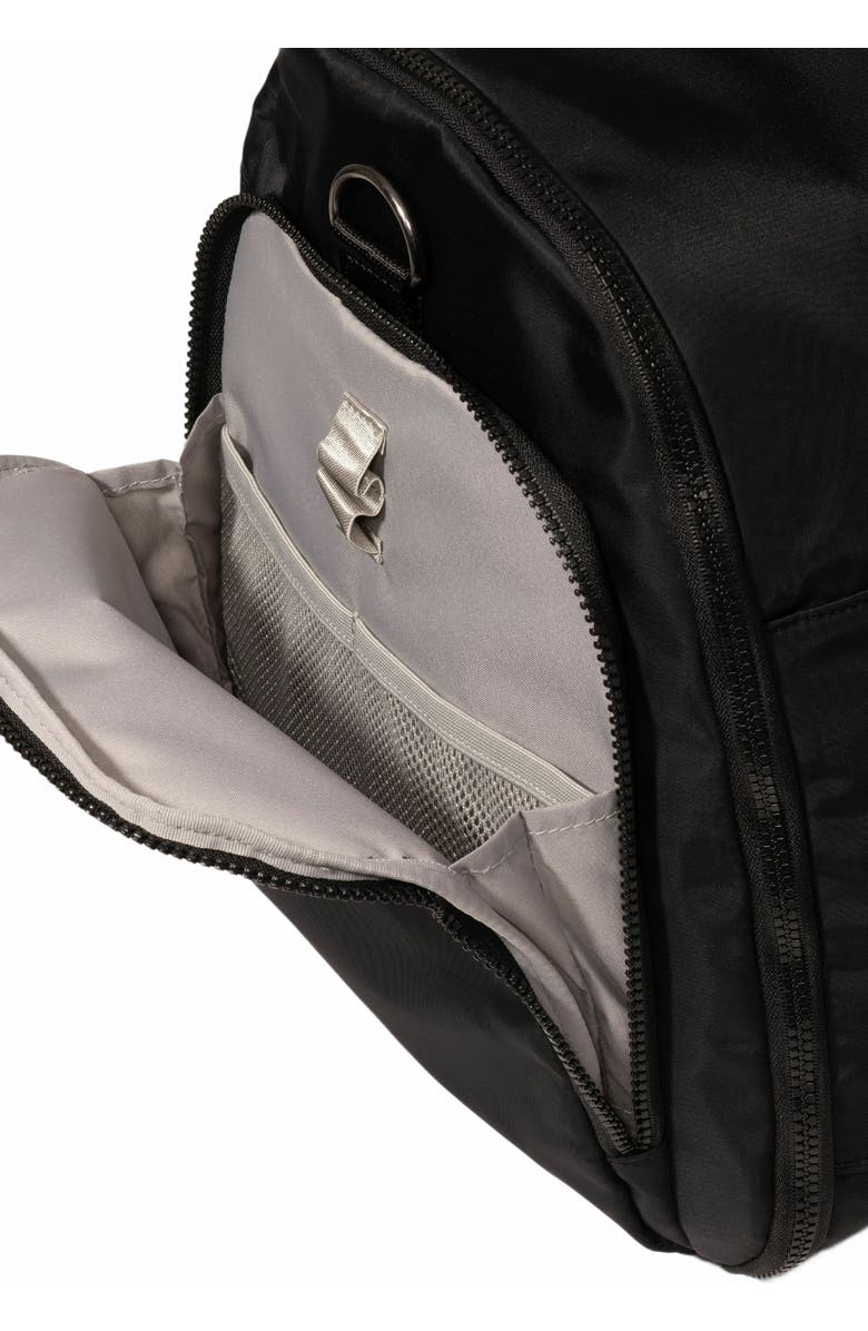 BAGGALLINI Madison 2 in 1 Garment Duffel Bag, Alternate, color, Black Twill