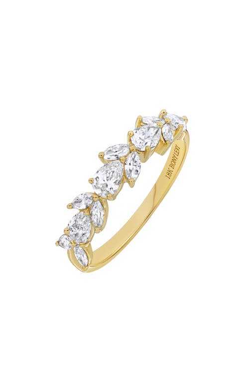 Bony Levy Getty Diamond Stacking Ring In 18k Yellow Gold