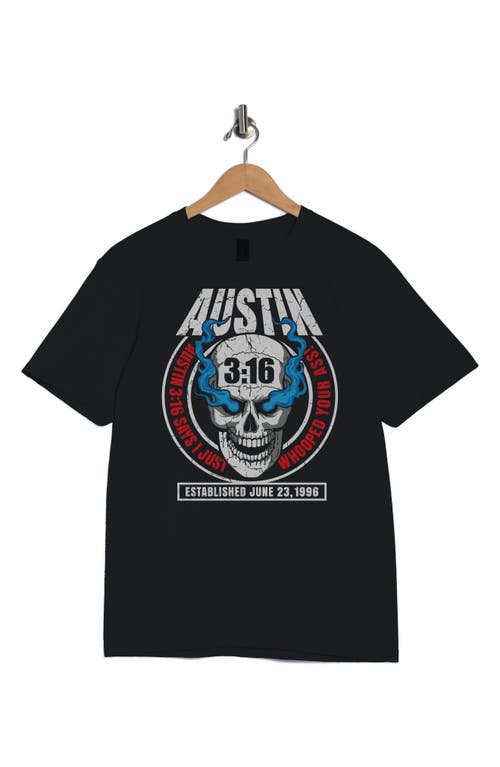 Monster Digital Wwe Stone Cold Steve Austin Graphic T-shirt In Black