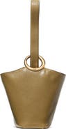Kate Spade New York halo glazed leather mini bucket bag