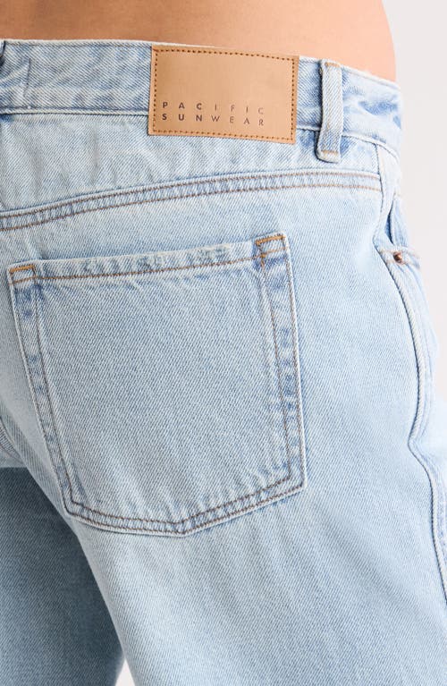 PACSUN PACSUN VISTA LOW RISE RIPPED BAGGY WIDE LEG JEANS 