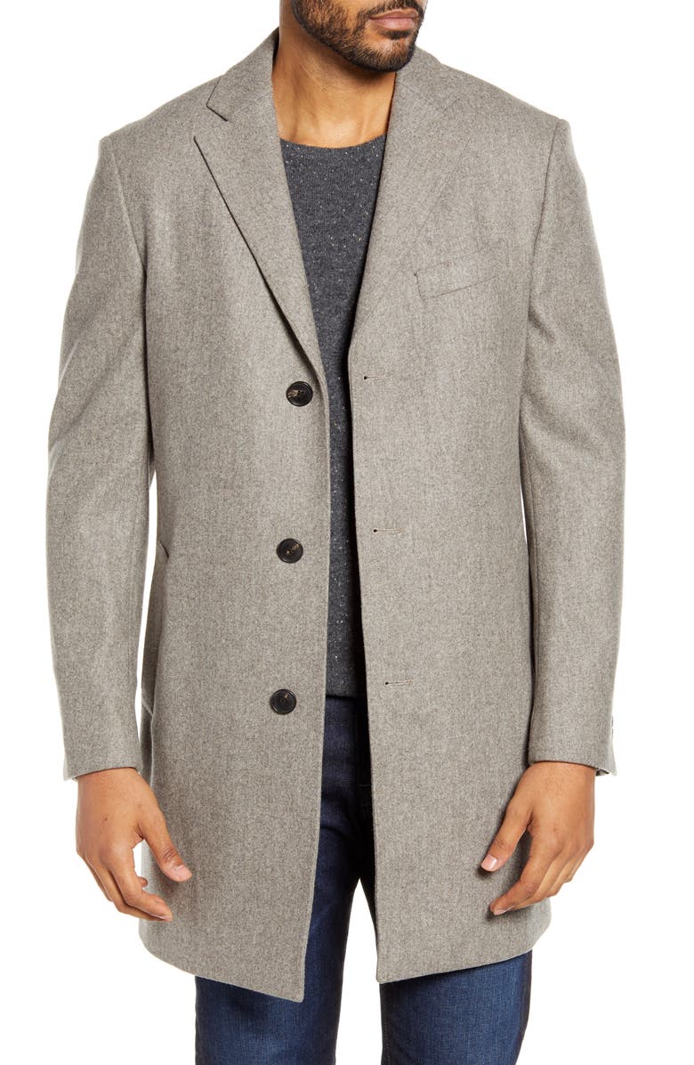 Cardinal of Canada Sterling Wool Overcoat, Main, color, 
