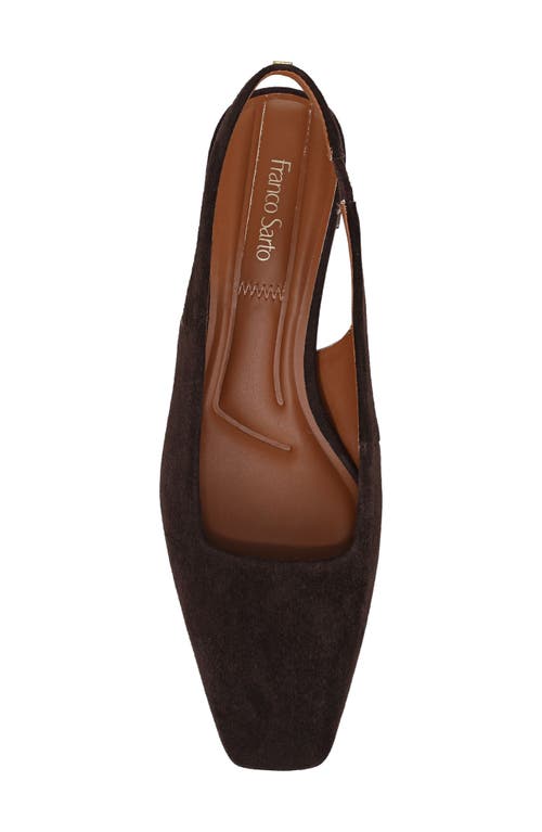 Franco Sarto Lyanna Slingback Pump In Brown