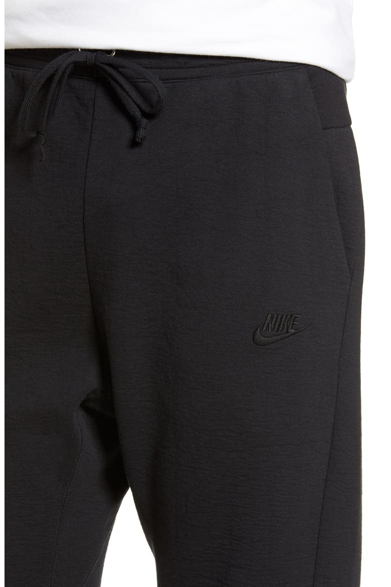 NSW Tech Jersey Sweatpants, Alternate, color, BLACK