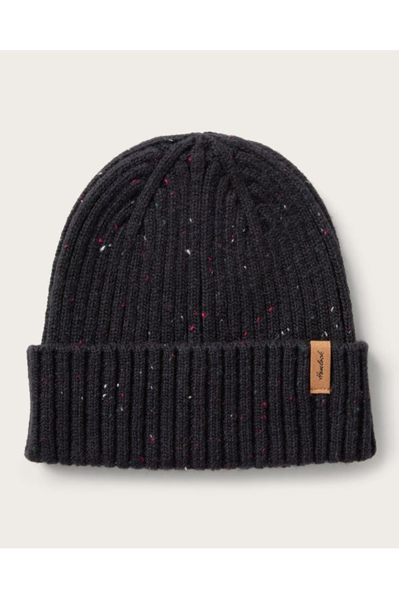 Hawthorne Toddler Fleck Beanie, Main, color, Black