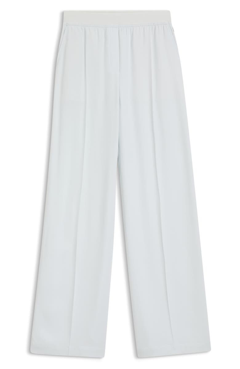 BOSS Tiana Pull-On Wide Leg Pants, Alternate, color, Pale Lagoon