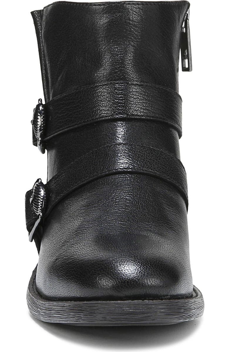 Franco Sarto Mirani Buckle Strap Ankle Boot, Alternate, color, Black