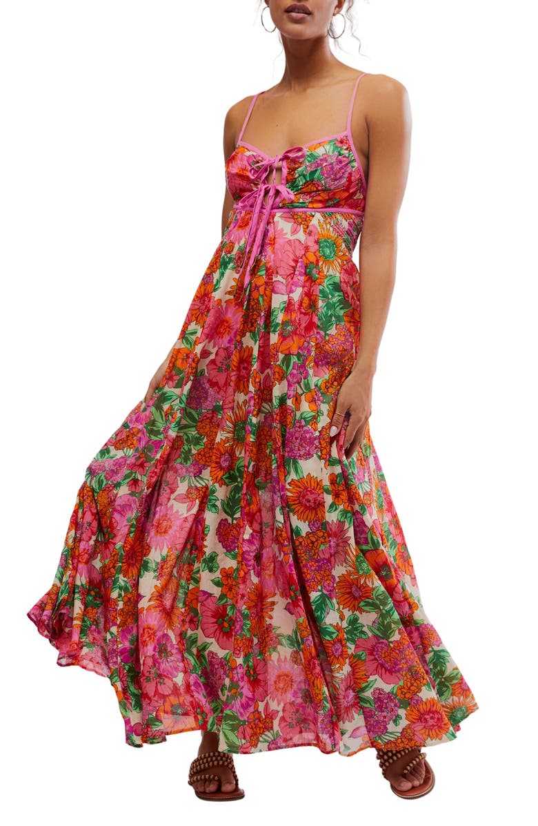 Free People Dream Weaver Cotton Maxi Sundress, Main, color,