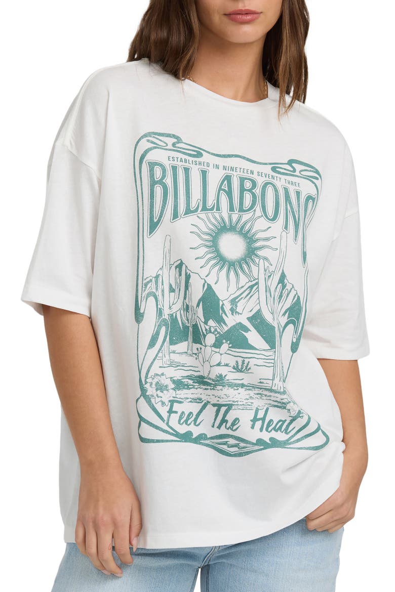 Desert Wandering Cotton Blend Graphic T-Shirt, Alternate, color, SALT CRYSTAL