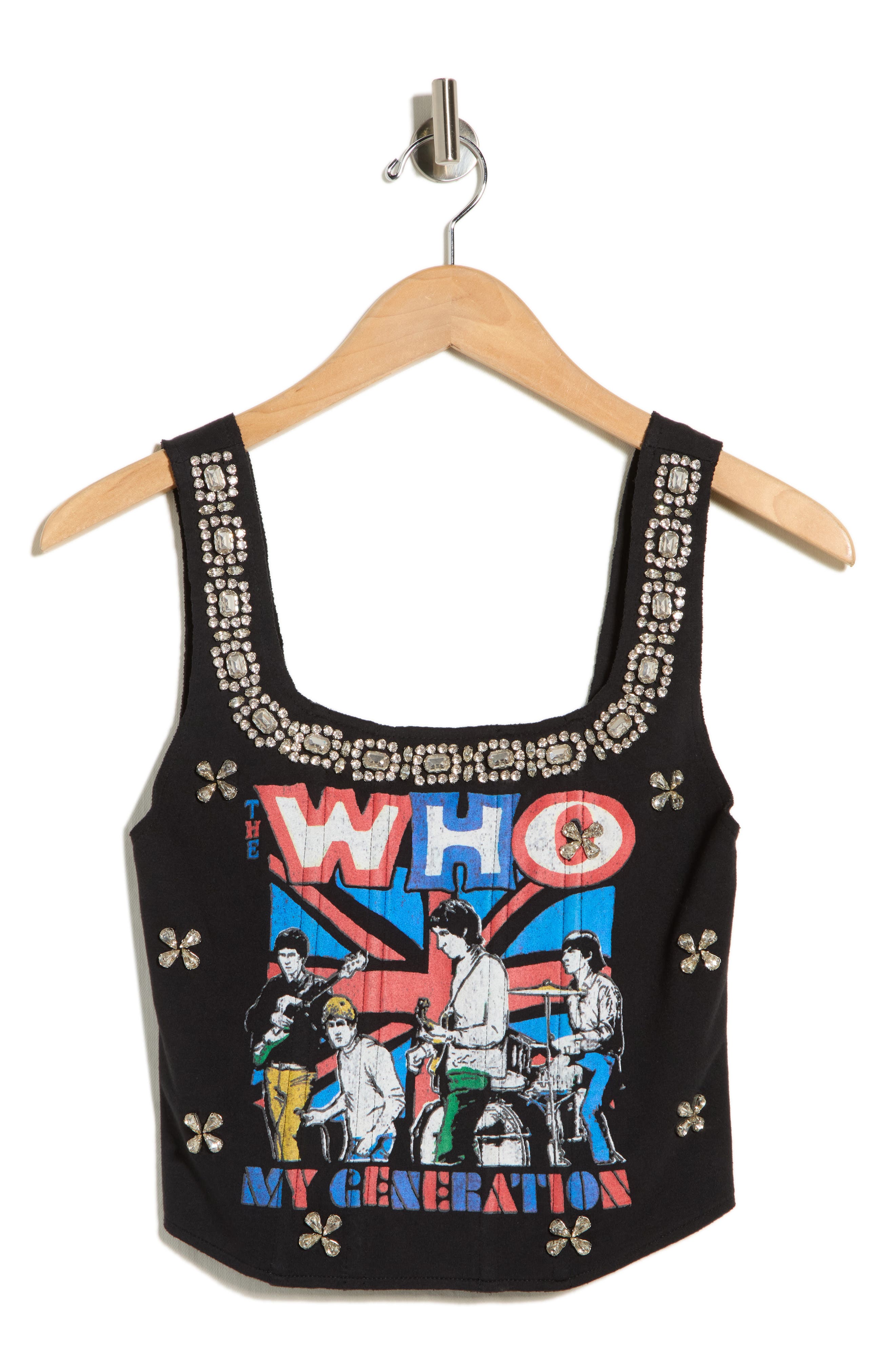 Alice + Olivia Breslin The Who Band Corset Tank