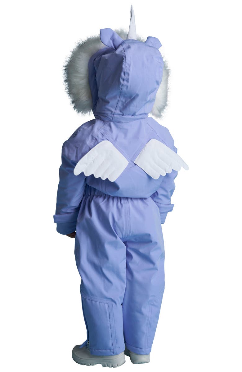 Roarsome Sparkle the Unicorn Ski Suit, Alternate, color, Lilac