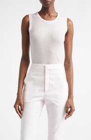 A.L.C. Mick Rib Ultrafine Merino Wool Tank