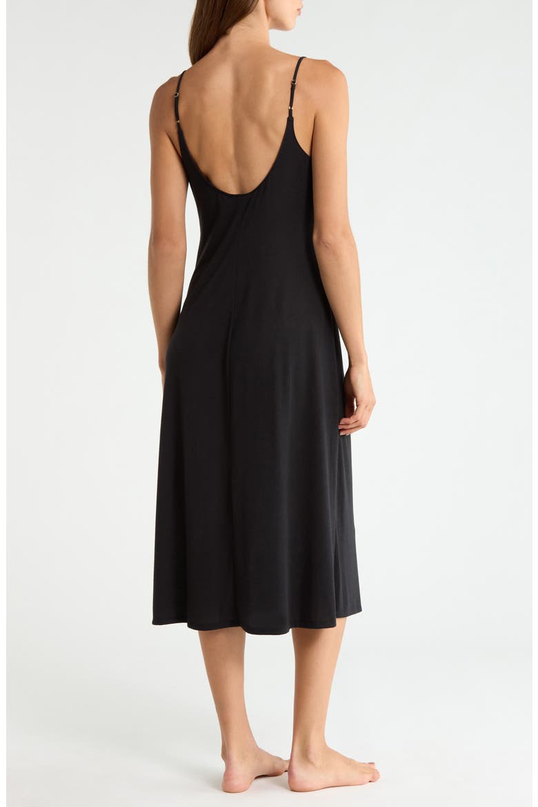 Delight Nightgown, Alternate, color, BLACK