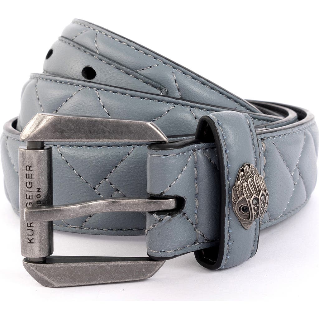Kurt Geiger London Micro Quilt Leather Belt