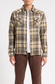 AG Huston Plaid Western Shirt