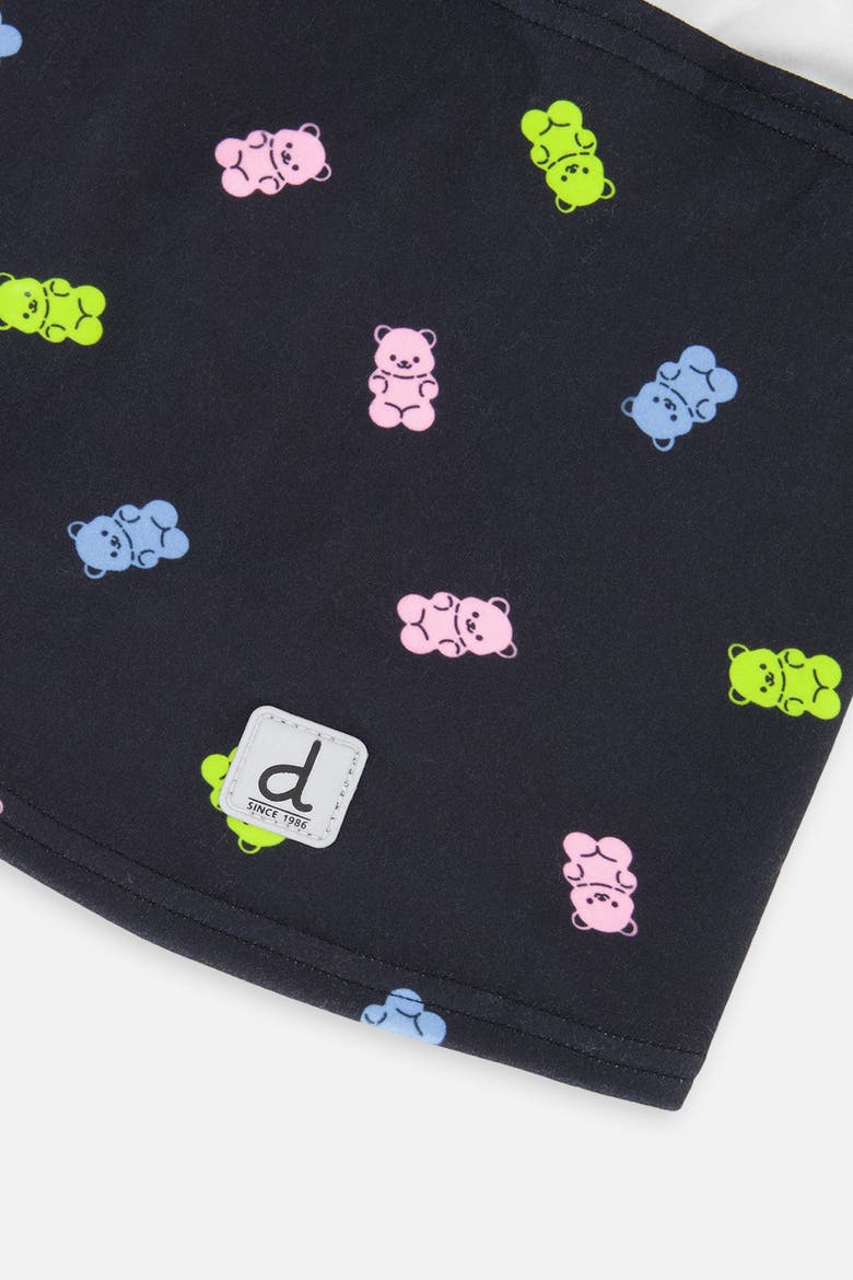 Gummy Bears Brushed Jersey Reflective Stretch Balaclava, Alternate, color, Black Printed Gummy Bears