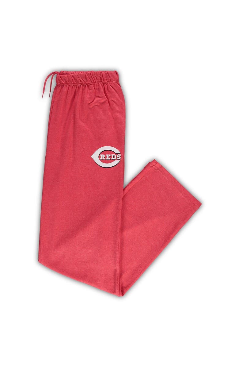 PROFILE Men's Heathered Red Cincinnati Reds Big & Tall Pajama Pants, Alternate, color, Heather Red