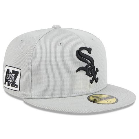 Men's New Era  Gray Chicago White Sox 2025 Spring Training 59FIFTY Fitted Hat