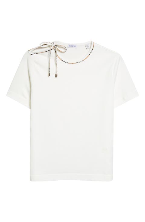 Frankie Bow Tie Cotton T-Shirt