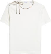 Burberry Frankie Bow Tie Cotton T-Shirt
