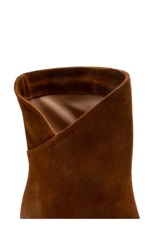 Bruno Magli Pistoia Bootie In Cognac Suede