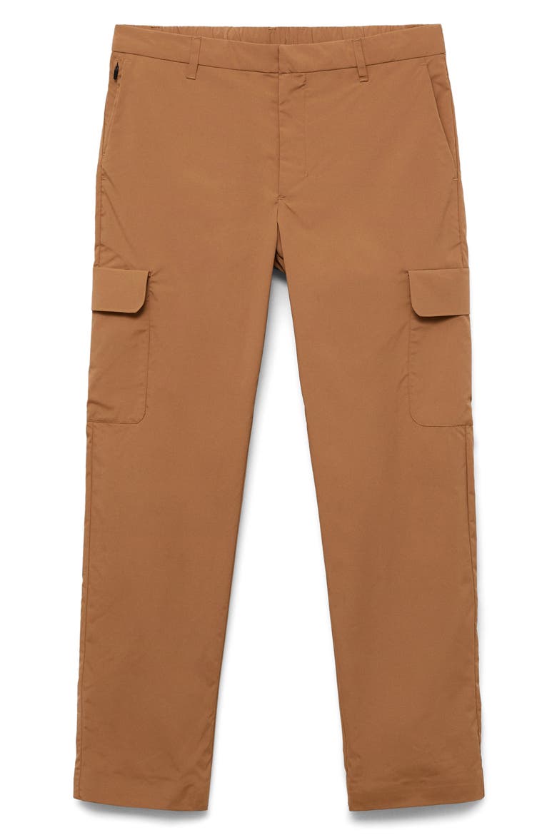Thermoregulating Slim Comfort Stretch Cargo Pants, Alternate, color, TOBACCO BROWN