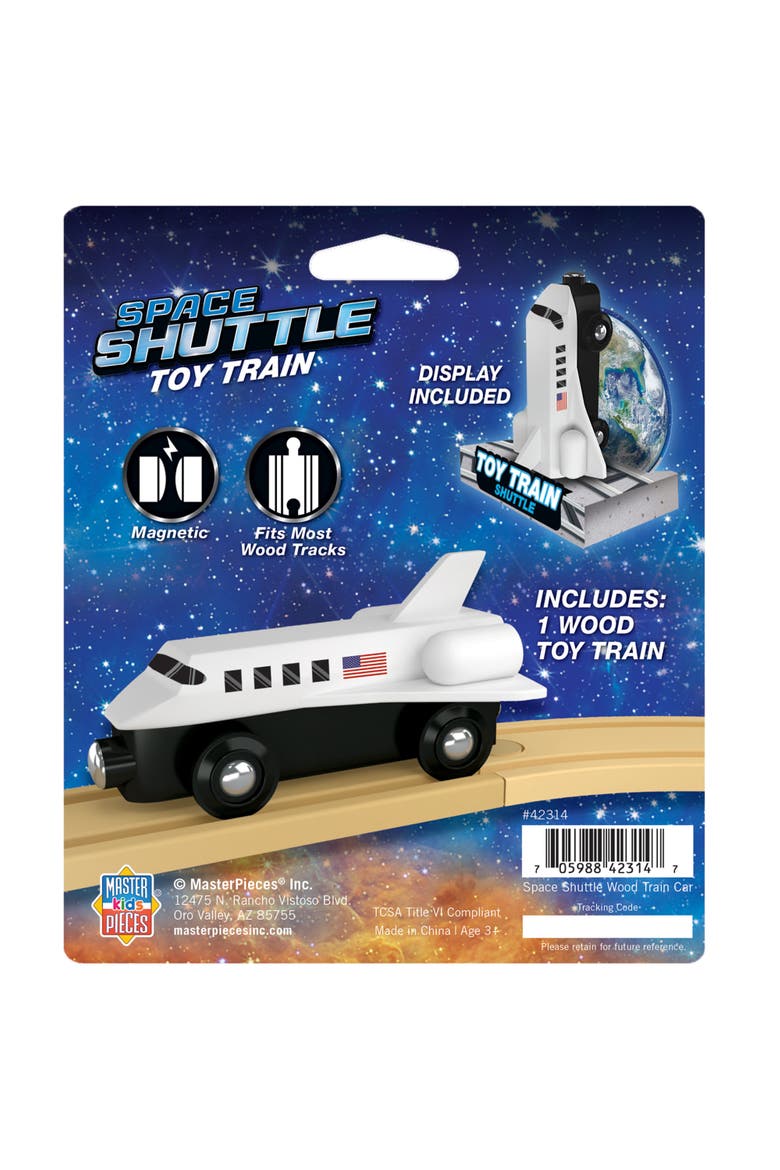 Space Shuttle Toy Train, Alternate, color, Multicolor