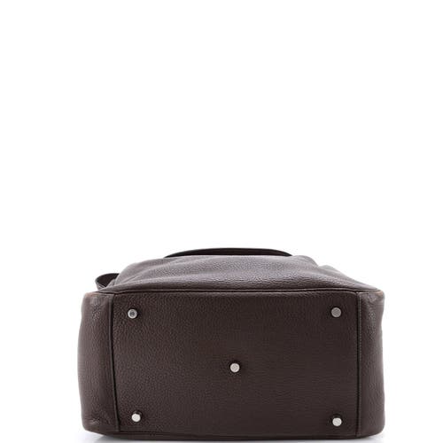 Pre-owned Hermes Hermes Lindy Bag Clemence 34 In Brown