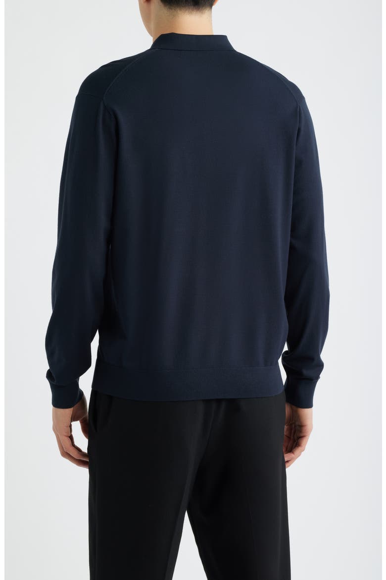 Quarter Zip in Light Bilen Polo, Alternate, color, DARK ECLIPSE