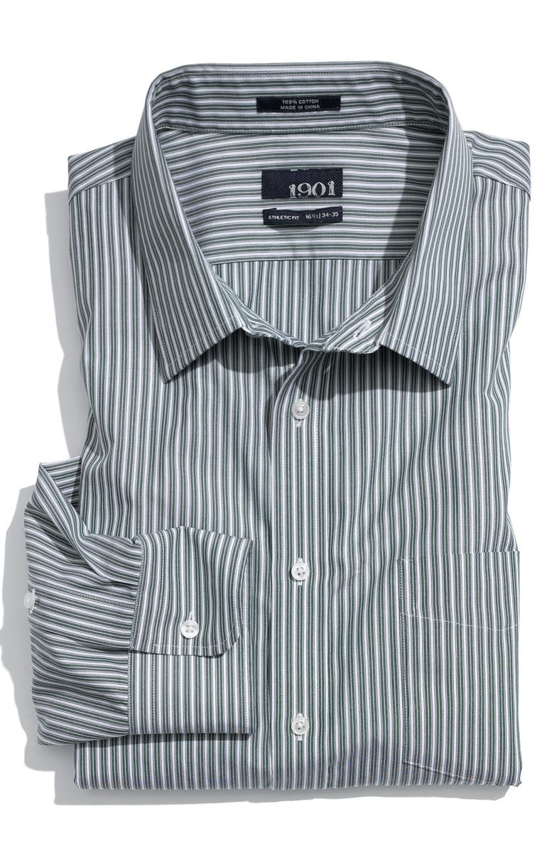 1901 Trim Fit Dress Shirt, Main, color,