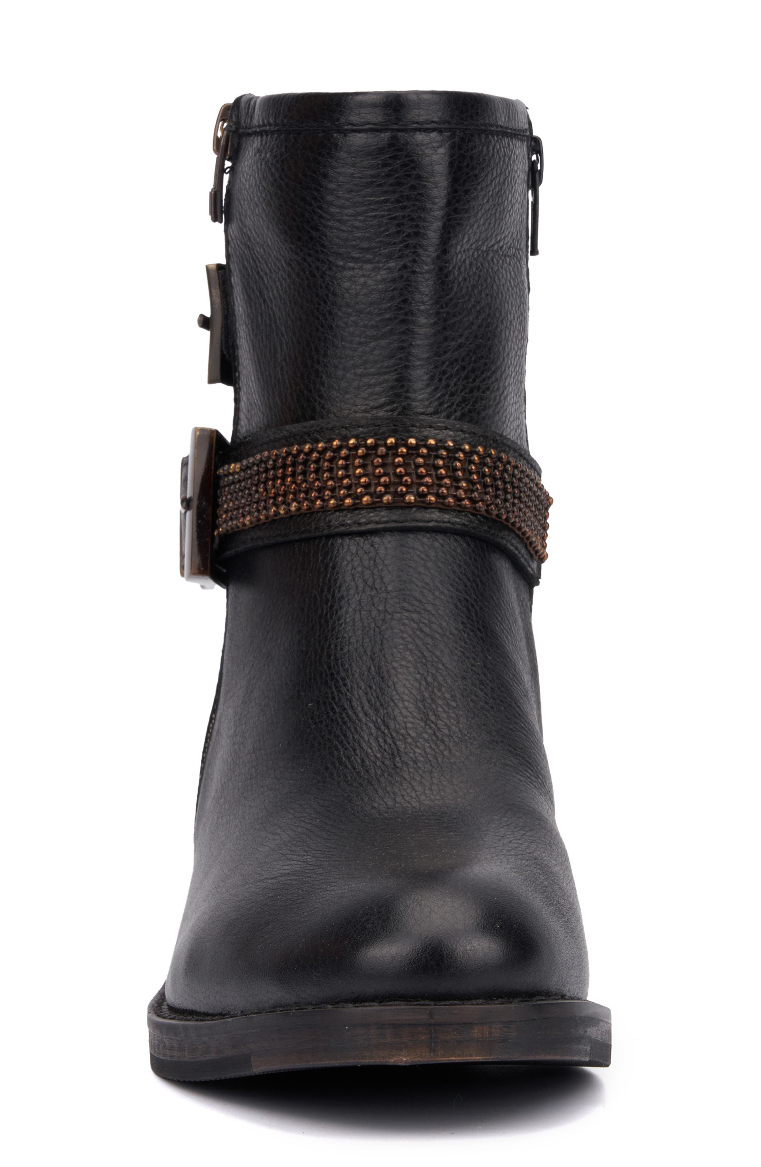 VINTAGE FOUNDRY Castel Bootie, Alternate, color, Black