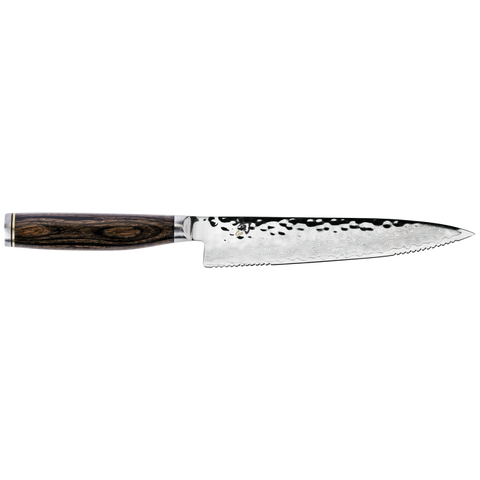 Premier Collection Serrated Utility Knife, 6.5 inch