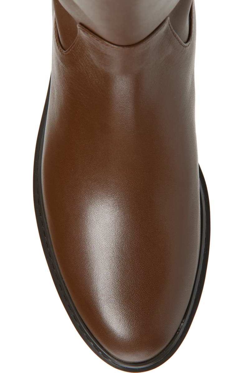 Stuart Weitzman City Zip Knee High Boot, Alternate, color, Espresso