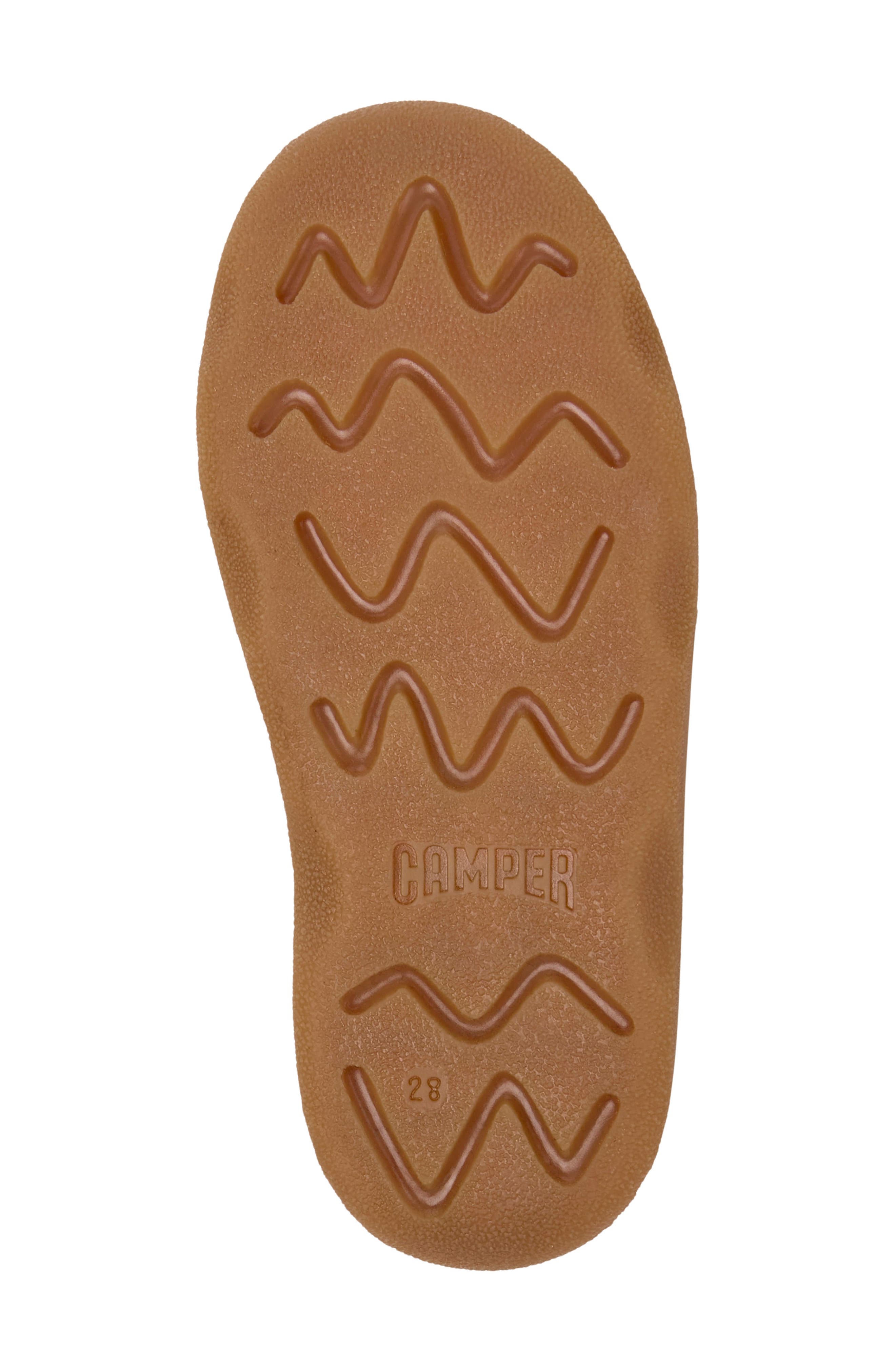 Camper Kids' Kiddo Wallabee Bootie, Alternate, color, Medium Brown