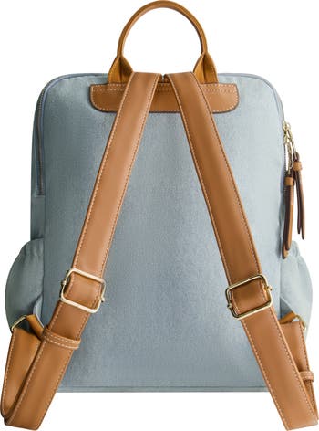 Buddha Pocket Denim Backpack