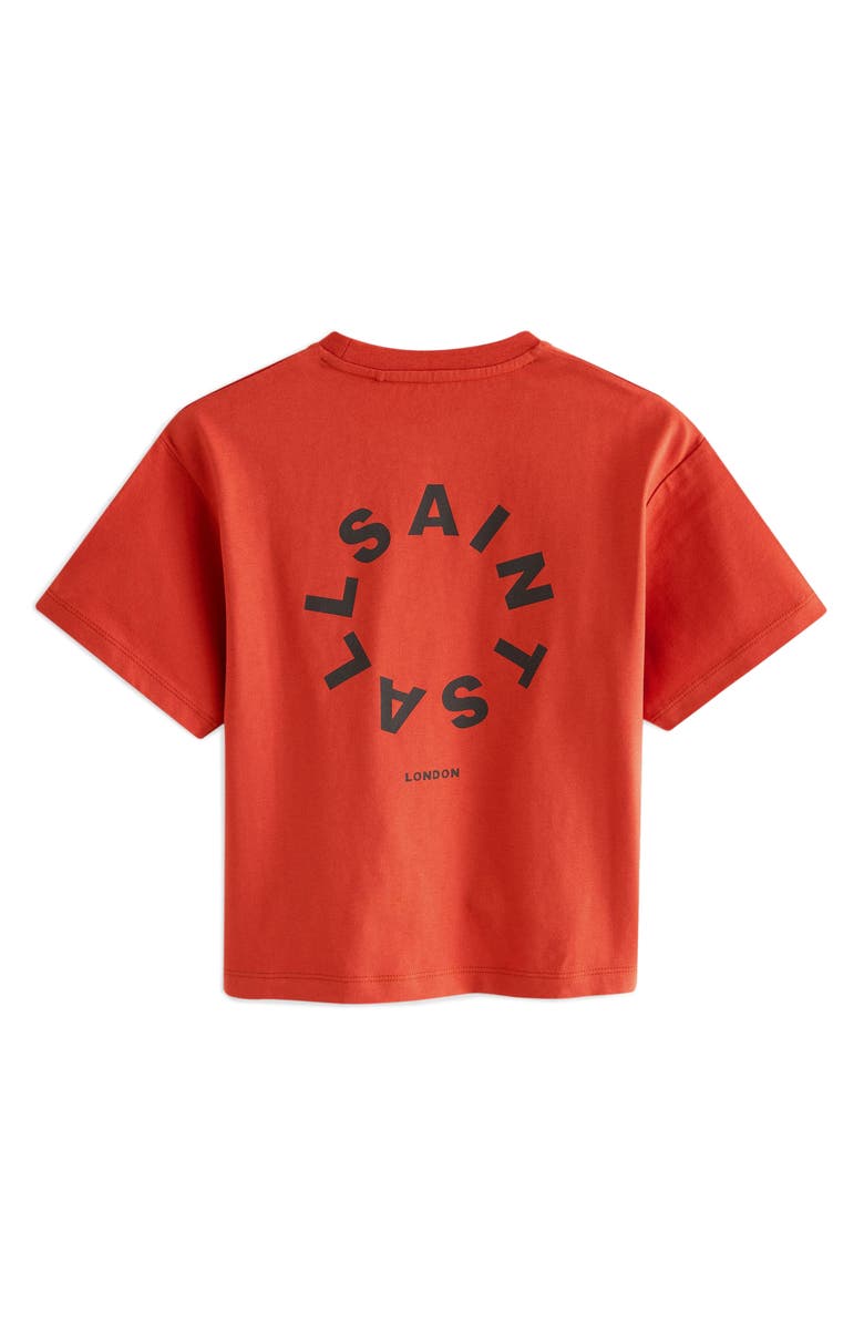 smALLSAINTS by ALLSAINTS Kids' Tierra Oversize Logo Graphic T-Shirt, Alternate, color, 