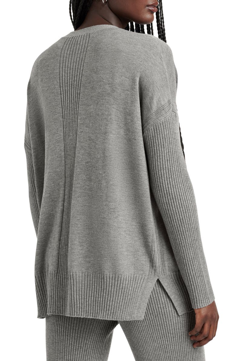 Splendid Georgie Belted Tunic Cardigan, Alternate, color, 
