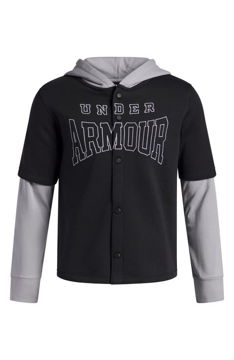 Kids' UA Icon Snap-Up Hoodie (Little Kid & Big Kid)