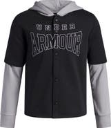 Under Armour Kids' UA Icon Snap-Up Hoodie