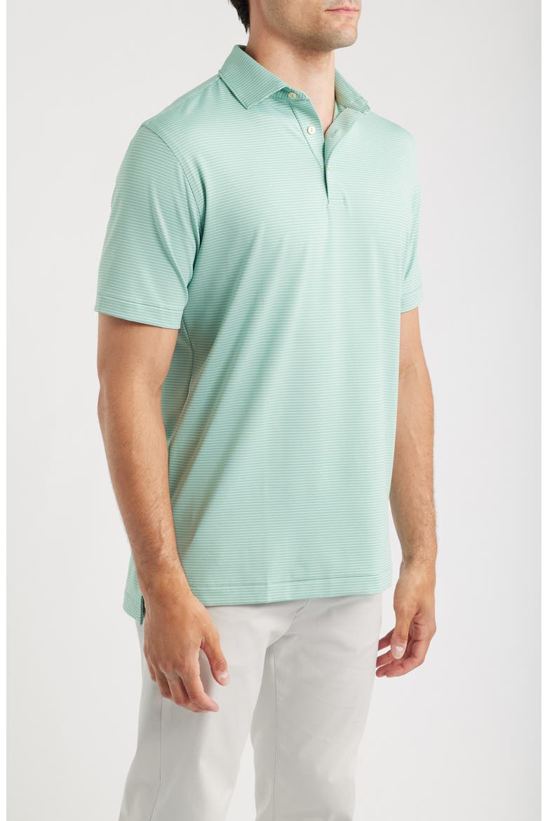 Wade Summer Comfort Performance Jersey Polo, Alternate, color, FRESH MINT