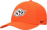 Nike Men's Nike Orange Oklahoma State Cowboys 2024 Sideline Rise Swoosh Flex Hat
