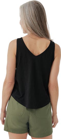 売れ筋商品|||パクト カットソー トップス レディース Women's Organic Cotton Featherweight Slub Reversible Tank Deep sea Pact Organic Featherweight Slub Reversible Tank | Nordstrom