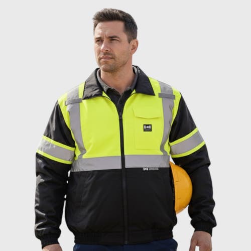 Canada Weather Gear Hi-visibility Work Jacket In Multi