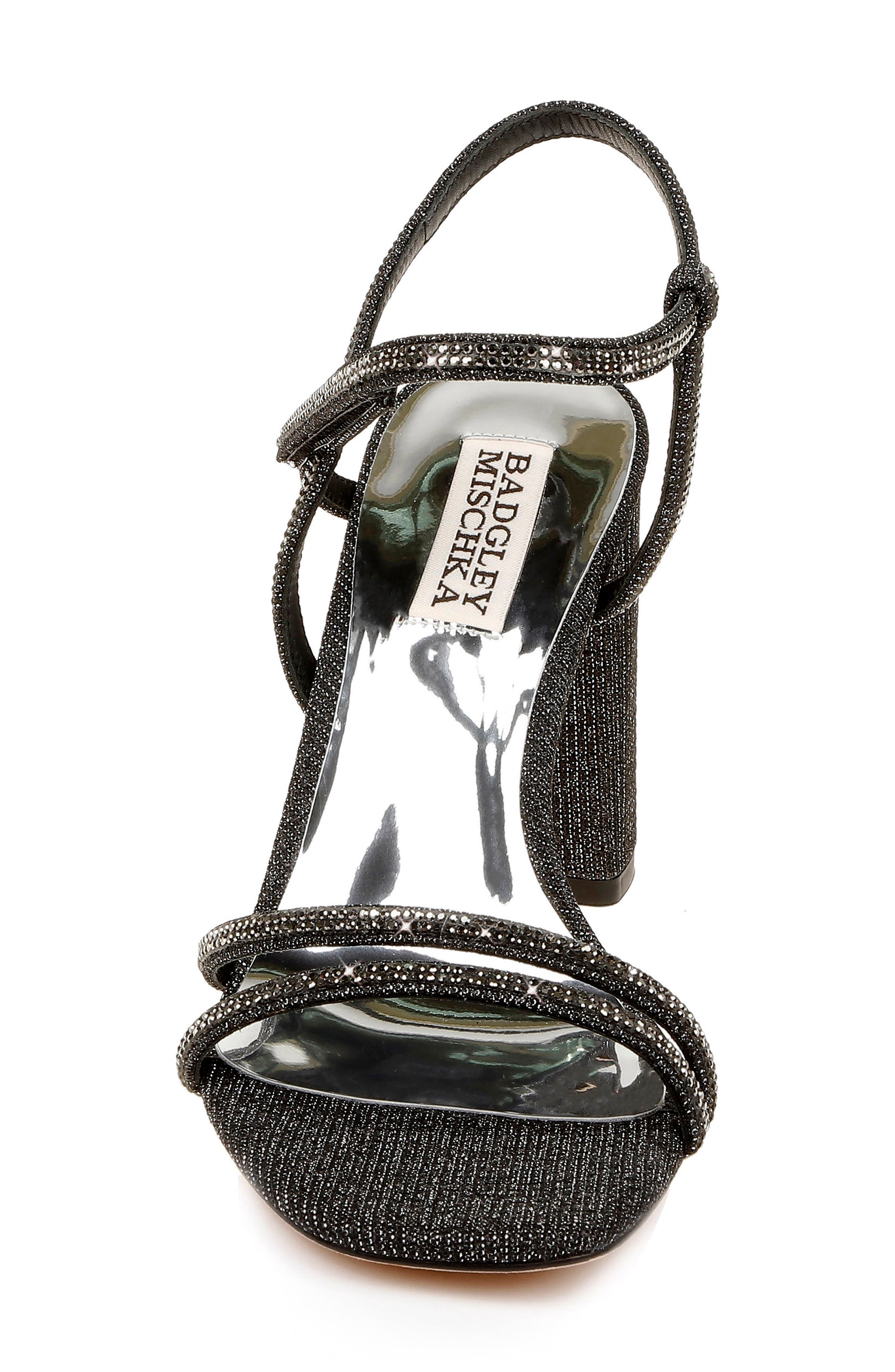 Badgley Mischka Collection Rebekah Block Heel Sandal, Alternate, color, 