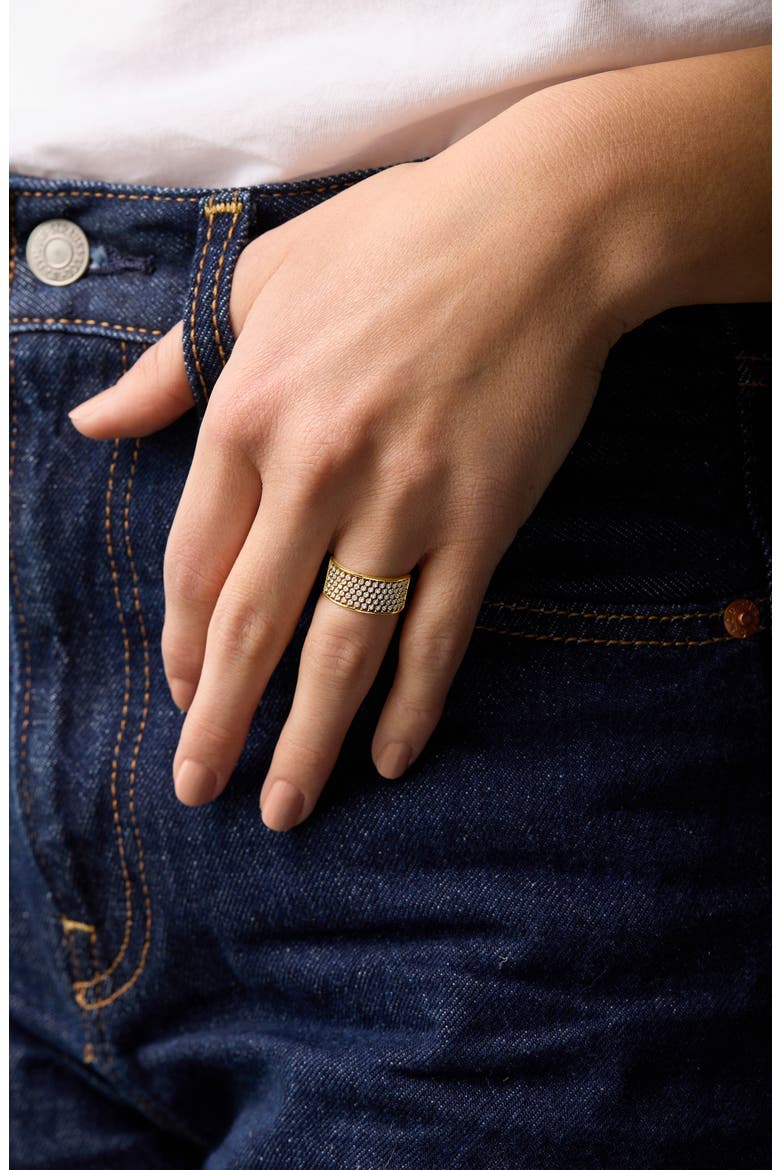Kiera Diamond Band Ring (Nordstrom Exclusive), Alternate, color, 18K YELLOW GOLD