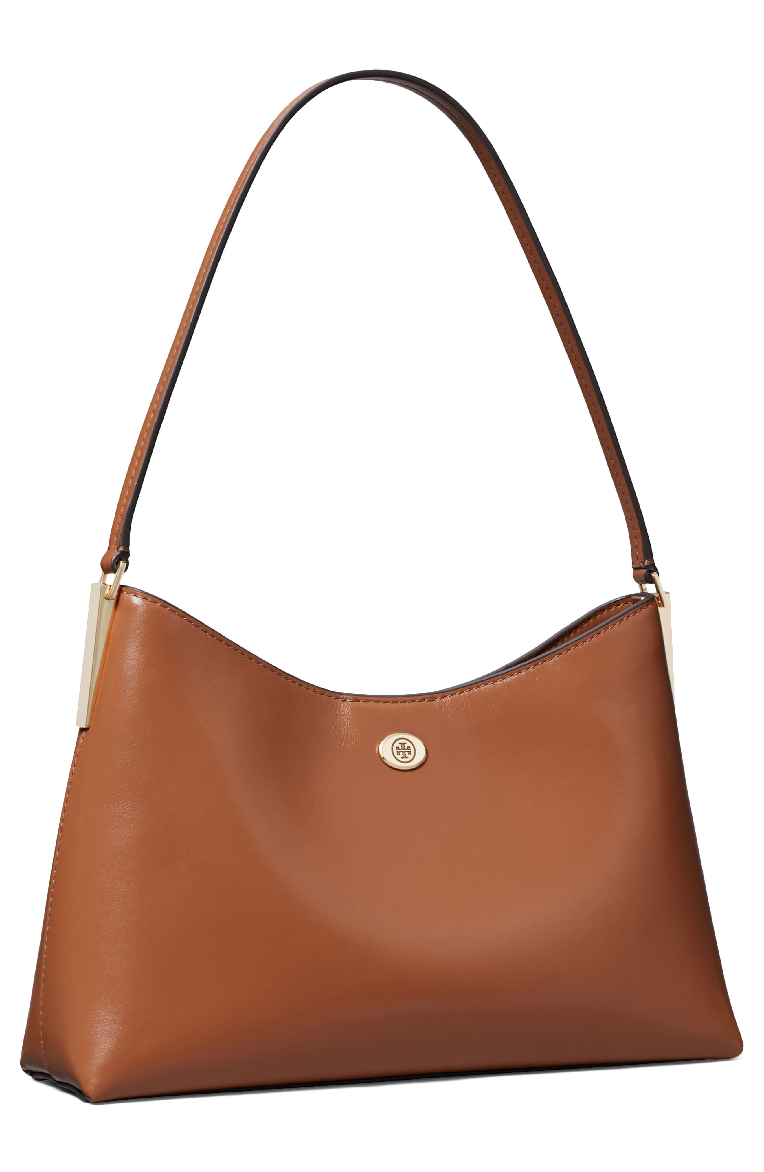 Small Robinson Leather Shoulder Bag, Alternate, color, AGED TAN