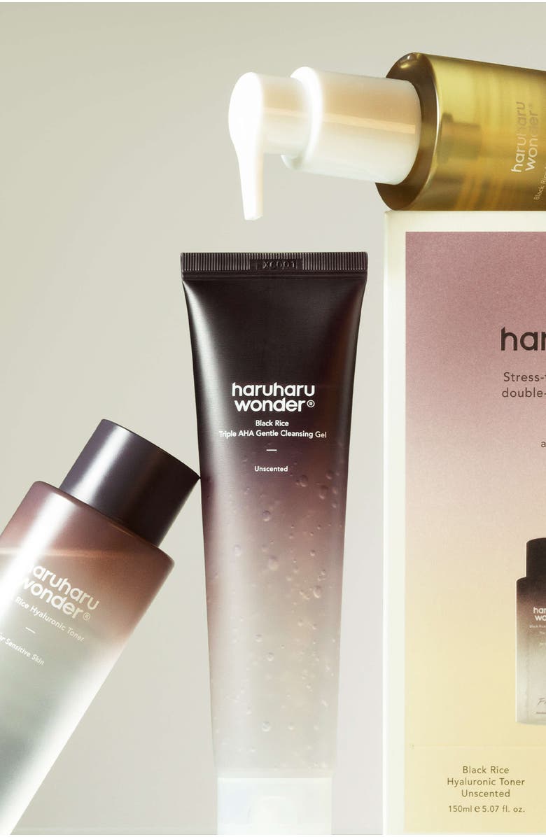 haruharu wonder Cleanse & Glow Set, Alternate, color, NO COLOR